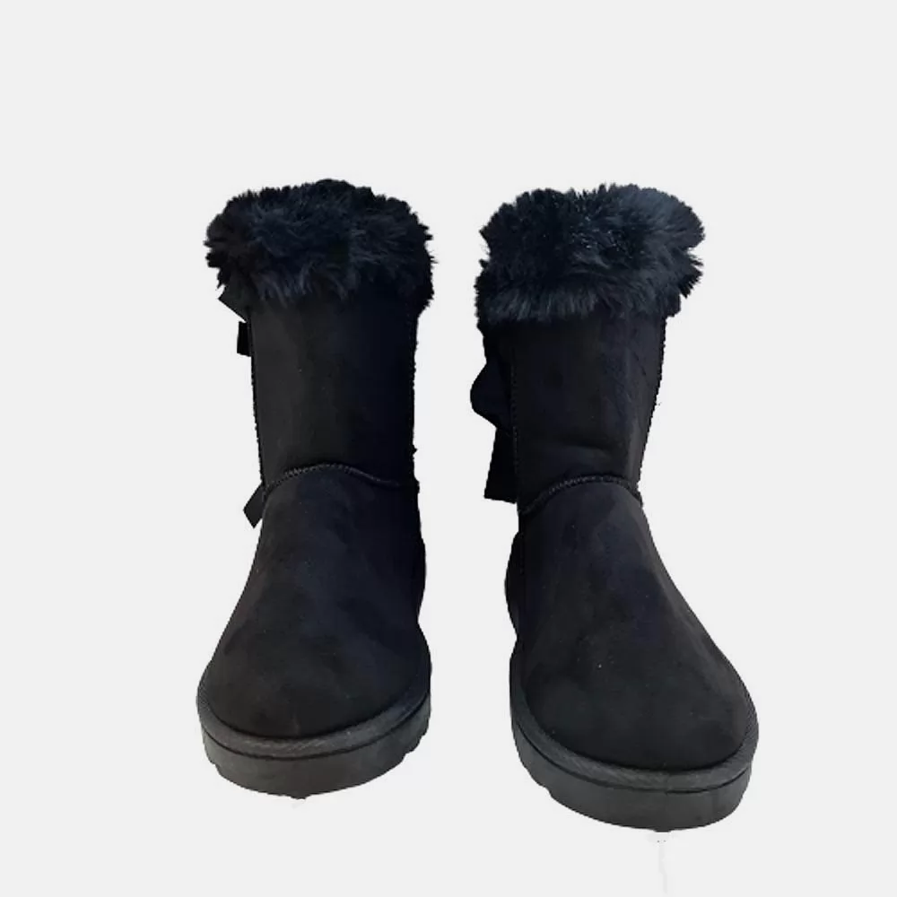 bottine pantoufle pour femme DXY01 NOIR .......... miniature